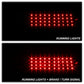 SPYDER Xtune Ford MUStang 87-93 LED Tail Lights Black ALT-ON-FM87-LED-BK 5012975