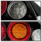 SPYDER xTune 00-03 Honda S2000 LED Tail Lights - Black (ALT-ON-HS2K00-LED-BK) 9038525