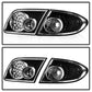 SPYDER xTune Mazda 6 03-08 4/5DR (Not Fit Wagon) LED Tail Lights - Black (ALT-ON-M603-LED-BK) 5013101