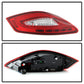 SPYDER xTune Porsche 987 Cayman 06-08 / Boxster 05-08 LED Tail Lights - Red Clear ALT-ON-P98705-LED-RC 9038600
