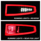 SPYDER xTune Porsche 911 997 05-08 Light Bar LED Tail Lights - Red Clear ALT-ON-P99705V2-LBLED-RC 9038631