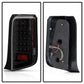 SPYDER Xtune Scion Xb 08-10 LED Tail Lights Black ALT-ON-TSXB08-LED-BK 5013156