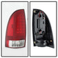 SPYDER xTune 05-15 Toyota Tacoma (Excl LED Tail Light) LED Tail Lights - Red Clear (ALT-ON-TT05-LBLED-RC) 5082138