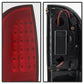 SPYDER xTune 05-15 Toyota Tacoma (Excl LED Tail Light) LED Tail Lights - Red Clear (ALT-ON-TT05-LBLED-RC) 5082138