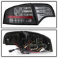 Spyder Audi A4 4Dr 06-08 LED Tail Lights Black ALT-YD-AA406-G2-LED-BK 5029287