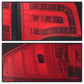 Spyder Audi A4 4Dr 06-08 LED Tail Lights Red Clear ALT-YD-AA406-G2-LED-RC 5029294