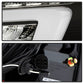 SPYDER 13-16 Audi A4 4DR LED Tail Lights LED Clear Reverse Lights - Black ALT-YD-AA413-SEQ-BK 5087171