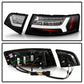 Spyder 09-12 Audi A6 LED Tail Lights - Black (ALT-YD-AA609-LED-BK) 5085160