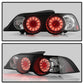 Spyder Acura RSX 02-04 LED Tail Lights Black ALT-YD-ARSX02-LED-BK 5000361