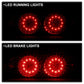 Spyder Acura RSX 02-04 LED Tail Lights Red Clear ALT-YD-ARSX02-LED-RC 5000385