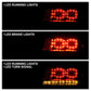 Spyder Audi TT 00-06 LED Tail Lights Black ALT-YD-ATT99-LED-BK 5000422