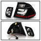 Spyder BMW E46 3-Series 02-05 4Dr Light Bar Style LED Tail Lights Black ALT-YD-BE4602-4D-LBLED-BK 5015938