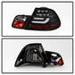 Spyder BMW E46 3-Series 04-06 2Dr Light Bar Style LED Tail Lights Black ALT-YD-BE4604-LBLED-BK 5076564