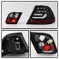 Spyder BMW E46 3-Series 04-06 2Dr Light Bar Style LED Tail Lights Black ALT-YD-BE4604-LBLED-BK 5076564