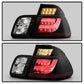 Spyder BMW E46 3-Series 99-01 4Dr Light Bar Style LED Tail Lights Black ALT-YD-BE4699-4D-LBLED-BK 5037695