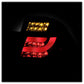 Spyder BMW E46 3-Series 99-01 4Dr Light Bar Style LED Tail Lights Black ALT-YD-BE4699-4D-LBLED-BK 5037695