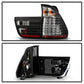 Spyder BMW E53 X5 00-06 4PCS LED Tail Lights Black ALT-YD-BE5300-LED-BK 5000781
