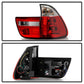 Spyder BMW E53 X5 00-06 4PCS Euro Style Tail Lights- Red Clear ALT-YD-BE5300-RC 5000835