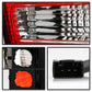 Spyder BMW E53 X5 00-06 4PCS Euro Style Tail Lights- Red Clear ALT-YD-BE5300-RC 5000835