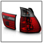 Spyder BMW E53 X5 00-06 4PCS Euro Style Tail Lights- Red Smoke ALT-YD-BE5300-RS 5000842