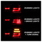 Spyder BMW E90 3-Series 06-08 4Dr LED Indicator LED Tail Lights Blk ALT-YD-BE9006-LBLED-G2-BK 5071958