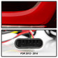 SPYDER 11-17 BMW 5 Series F10 F18 M5  Sequential Turn Signal LED Tail Light - BK ALT-YD-BMWF1011-BK 5088512