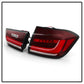 SPYDER 11-17 BMW 5 Series F10 F18 M5  Sequential Turn Signal LED Tail Light - BK ALT-YD-BMWF1011-BK 5088512