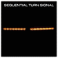 SPYDER 11-17 BMW 5 Series F10 F18 M5  Sequential Turn Signal LED Tail Light - BK ALT-YD-BMWF1011-BK 5088512
