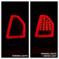 Spyder 05-07 Chrysler 3000C Verison 2 Light Bar LED Tail Lights - Red Clear (ALT-YD-C305V2-LED-RC) 5083364