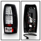 Spyder Chevy Avalanche 07-13 LED Tail Lights Black ALT-YD-CAV07-LED-BK 5032461
