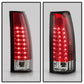 Spyder Chevy C/K Series 1500 88-98/Blazer 92-94 LED Tail Lights Red Clear ALT-YD-CCK88-LED-RC 5001375