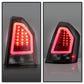 Spyder Chrysler 300 05-07 V2 Light Bar LED Tail Lights - Black ALT-YD-CHR305V2-LED-BK 5083326
