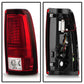 Spyder Chevy Silverado 1500/2500 03-06 Version 2 LED Tail Lights - Red Clear ALT-YD-CS03V2-LED-RC 5081926
