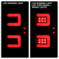 SPYDER Chevy 1500 14-16 Light Bar LED Tail Lights All Blk ALT-YD-CS14-LBLED-BKV2 5085856