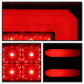 Spyder Chevy 1500 14-16 Light Bar LED Tail Lights Blk ALT-YD-CS14-LBLED-BK 5079985