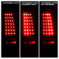 Spyder Chevy Silverado 1500 99-02 (Not Fit Stepside) LED Tail Lights Blk ALT-YD-CS99-LED-BK 5002044