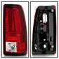Spyder Chevy Silverado 1500/2500 99-02 Version 2 LED Tail Lights - Red Clear ALT-YD-CS99V2-LED-RC 5081872