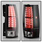 Spyder Chevy Suburban/GMC Yukon/Yukon Denali 07-14 LED Tail Lights Blk ALT-YD-CSUB07-LED-BK 5002136