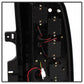 Spyder Chevy Tahoe / Suburban 15-17 Light Bar LED Tail Lights - Black (ALT-YD-CTA15-LED-BK) 5084583