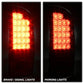 Spyder Dodge Ram 07-08 1500/Ram 07-09 2500/3500 LED Tail Lights Smoke ALT-YD-DRAM06-LED-SM 5002655