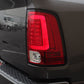 Spyder 09-16 Dodge Ram 1500 Light Bar LED Tail Lights - Red Clear ALT-YD-DRAM09V2-LED-RC 5084040