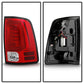 Spyder 09-16 Dodge Ram 1500 Light Bar LED Tail Lights - Red Clear ALT-YD-DRAM09V2-LED-RC 5084040