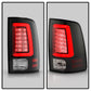 SPYDER 09-18 Dodge Ram Red Light Bar LED Tail Lights - Black (ALT-YD-DRAM09V2-RBLED-Bk) 5089472
