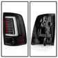 Spyder Dodge Ram 2013-2014 Light Bar LED Tail Lights - All Black ALT-YD-DRAM13V2-LED-BKV2 5085931