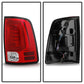 Spyder 13-14 Dodge Ram 1500 LED Tail Lights - Red Clear ALT-YD-DRAM13V2-LED-RC 5084071