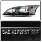 Spyder Ford Focus 00-04 3/5Dr Euro Style Tail Lights Black ALT-YD-FF00-5D-BK 5003119