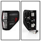 Spyder Ford F150 09-14 LED Tail Lights Black ALT-YD-FF15009-LED-BK 5008374