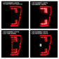 SPYDER 21-23 Ford F150 (Halogen w/ Blind Spot) Full LED Tail Lights - Black (ALT-YD-FF15021HALBS-BK) 5088789