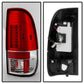 Spyder Ford F150 Styleside 97-03/F250 Version 2 LED Tail Lights Red Clear ALT-YD-FF15097-LED-G2-RC 5029140