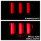 Spyder 05-09 Ford Mustang (Red Light Bar) LED Tail Lights - Black ALT-YD-FM05V3-RBLED-BK 5086716